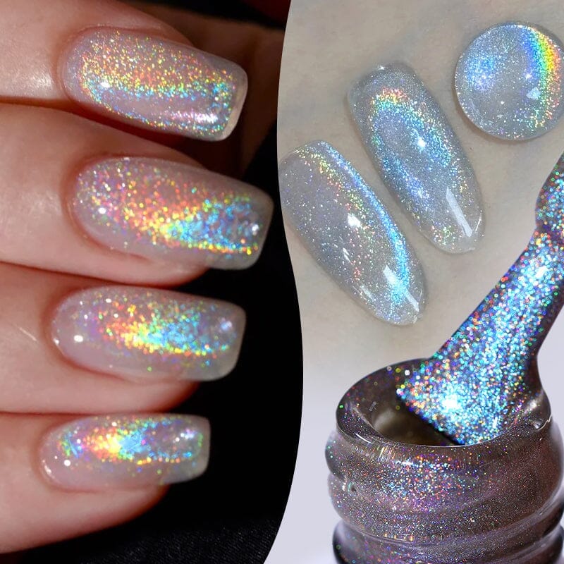 Auroras Cat Magnetic Gel MY358 Rainbow Candy 10ml HEMA/TPO FREE Gel Nail Polish BORN PRETTY