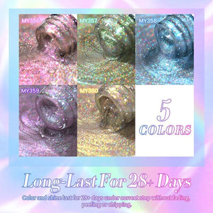 Auroras Cat Magnetic Gel Rainbow Candy 10ml HEMA/TPO FREE Gel Nail Polish BORN PRETTY