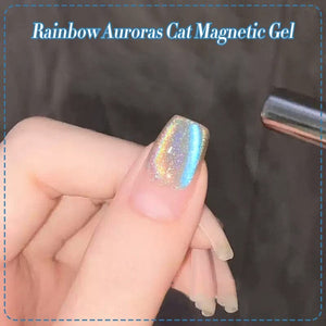 Auroras Cat Magnetic Gel MY358 Rainbow Candy 10ml HEMA/TPO FREE Gel Nail Polish BORN PRETTY