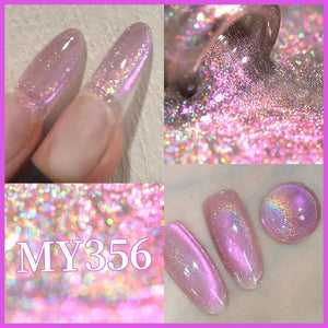 Auroras Cat Magnetic Gel Rainbow Candy 10ml HEMA/TPO FREE Gel Nail Polish BORN PRETTY