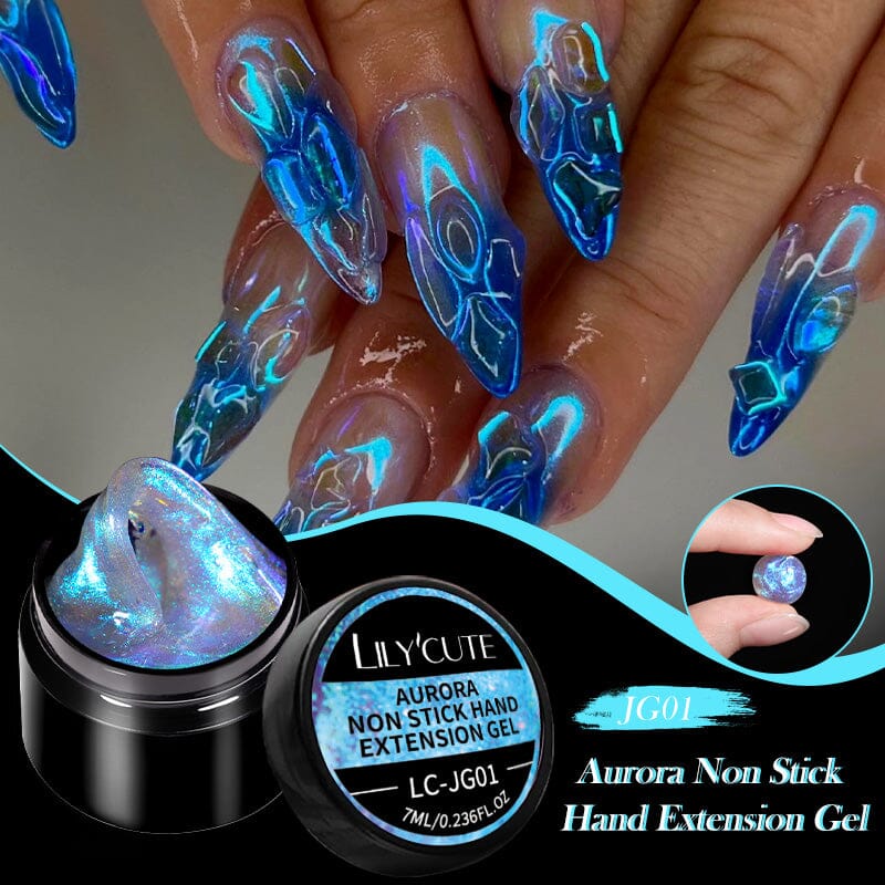 Aurora Non Stick Hand Extension Gel 7ml Extension Nail Gel LILYCUTE LC-JG01