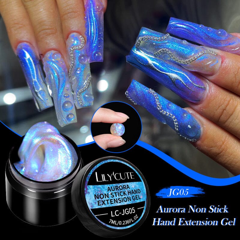 Aurora Non Stick Hand Extension Gel 7ml Extension Nail Gel LILYCUTE LC-JG05