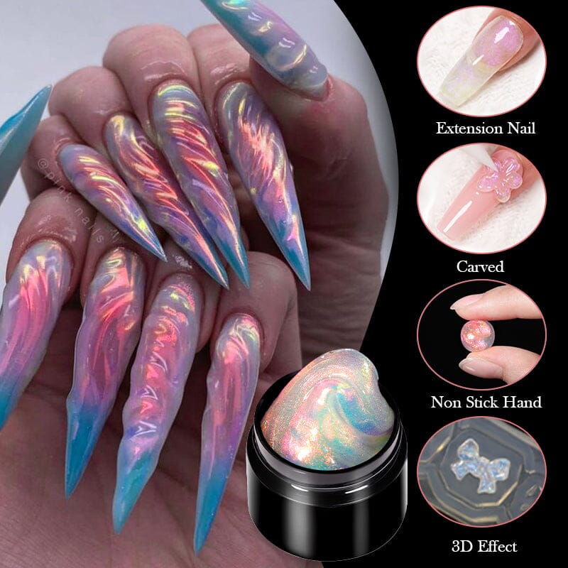 Aurora Non Stick Hand Extension Gel 7ml Extension Nail Gel LILYCUTE