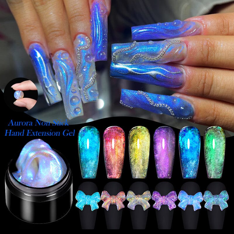Aurora Non Stick Hand Extension Gel 7ml Extension Nail Gel LILYCUTE