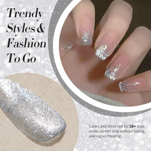 Silver Platinum Cat Magnetic Gel Polish 15ml Gel Nail Polish BORN PRETTY