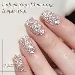 Diamonds Glitter Sequins Gel Polish 15ml Gel Nail Polish BORN PRETTY