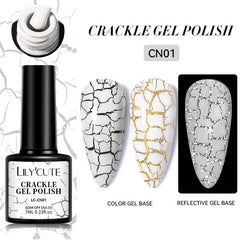 Crackle Gel Polish 7ml Gel Nail Polish LILYCUTE CN01