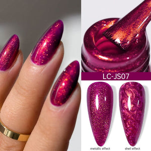Metallic Gel Polish 7ml Gel Nail Polish LILYCUTE LC-JS07