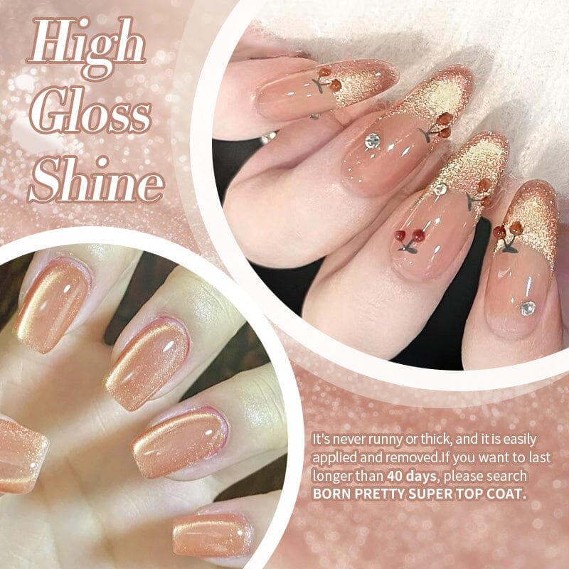 10ml Gold Cat Magnetic Gel GC03 Gel Nail Polish BORN PRETTY