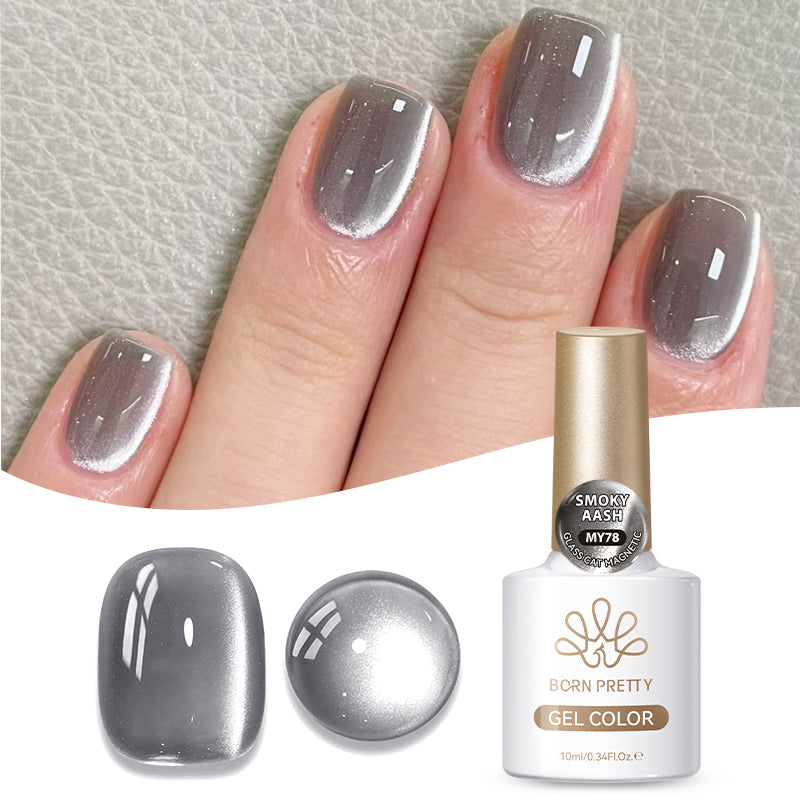 Glass Cat Magnetic Gel MY78 Smoky Aash 10ml