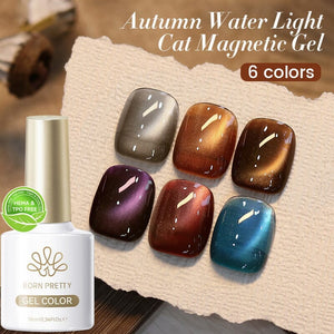 🎁 Water Light Cat Magnetic Gel Polish MY78-MY83 10ml HEMA/TPO FREE (100% off) BORN PRETTY 6 Colors Set