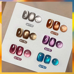 Water Light Cat Magnetic Gel Polish MY78-MY83 10ml HEMA/TPO FREE Gel Nail Polish BORN PRETTY