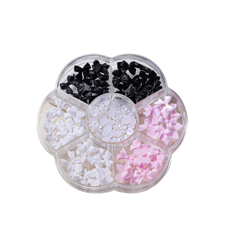 Resin Bowknot #02 Nail Decoration in Wheel Nail Art No Brand