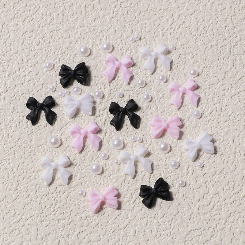 Resin Bowknot #02 Nail Decoration in Wheel Nail Art No Brand