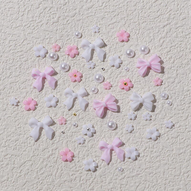 Resin Bowknot #04 Nail Decoration in Wheel Nail Art No Brand