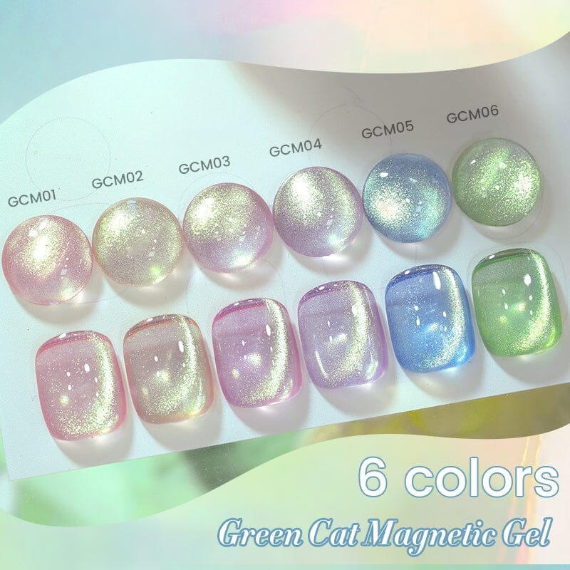 Green Cat Magnetic Gel Polish 10ml Gel Nail Polish BORN PRETTY