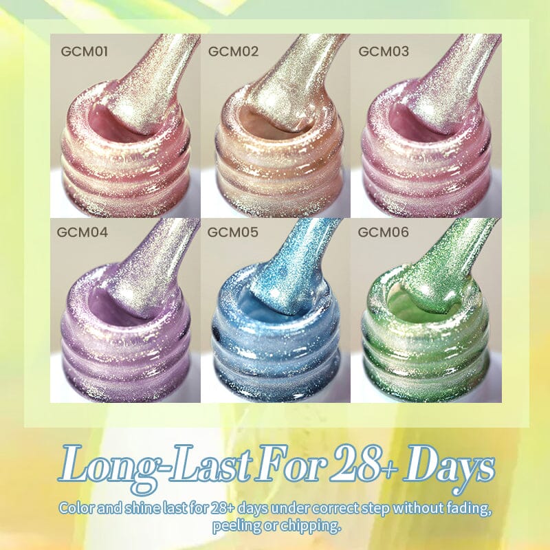 Green Cat Magnetic Gel GCM03 10ml Gel Nail Polish BORN PRETTY