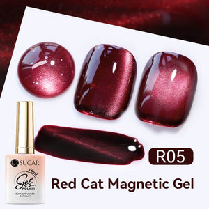 Red Cat Magnetic Gel 15ml Gel Nail Polish UR SUGAR R05