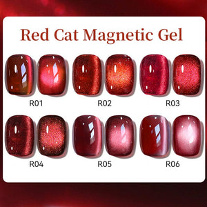 Red Cat Magnetic Gel 15ml Gel Nail Polish UR SUGAR