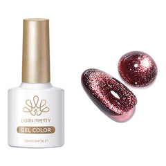 Reflective Cat Magnetic Gel MY366 Quantum Pulse 10ml Gel Nail Polish BORN PRETTY