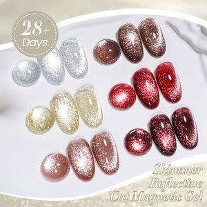 Reflective Cat Magnetic Gel Polish Quantum Pulse 10ml Gel Nail Polish BORN PRETTY
