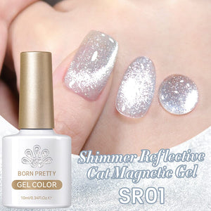 Shimmer Reflective Cat Magnetic Gel Polish 10ml Gel Nail Polish BORN PRETTY SR01