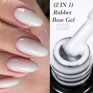 2 in 1 Rubber Base Gel RB01 7ml Base & Top Coat LILYCUTE