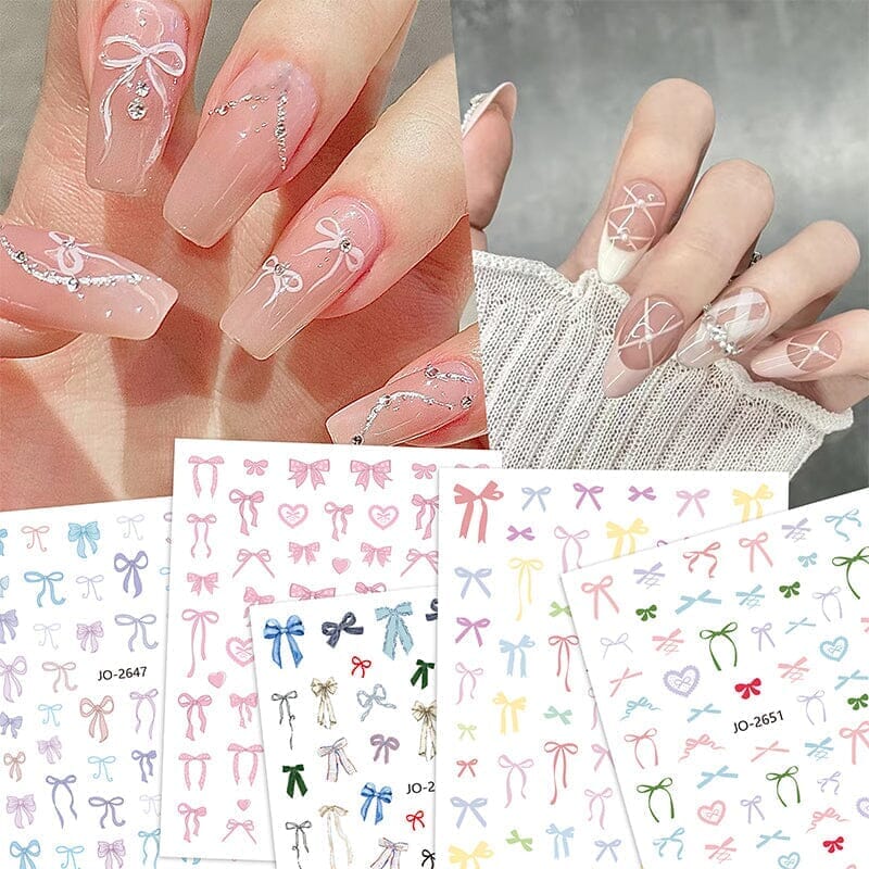 Bowknot 3D Nail Sticker JO-2650 Nail Art No Brand