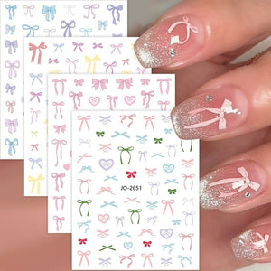 Bowknot 3D Nail Sticker JO-2648 Nail Art No Brand