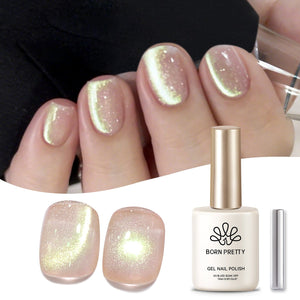 Green Cat Magnetic Gel GCM02 15ml Gel Nail Polish BORN PRETTY