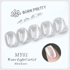 Water Light Cat Magnetic Gel Polish First Love 10ml Gel Nail Polish BORN PRETTY MY01