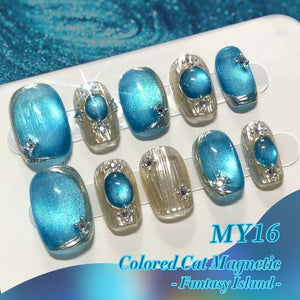 Colored Cat Magnetic Gel MY16 Fantasy Island 10ml Gel Nail Polish BORN PRETTY