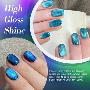 Fantasy Island Colored Cat Magnetic Gel Polish 10ml Gel Nail Polish BORN PRETTY