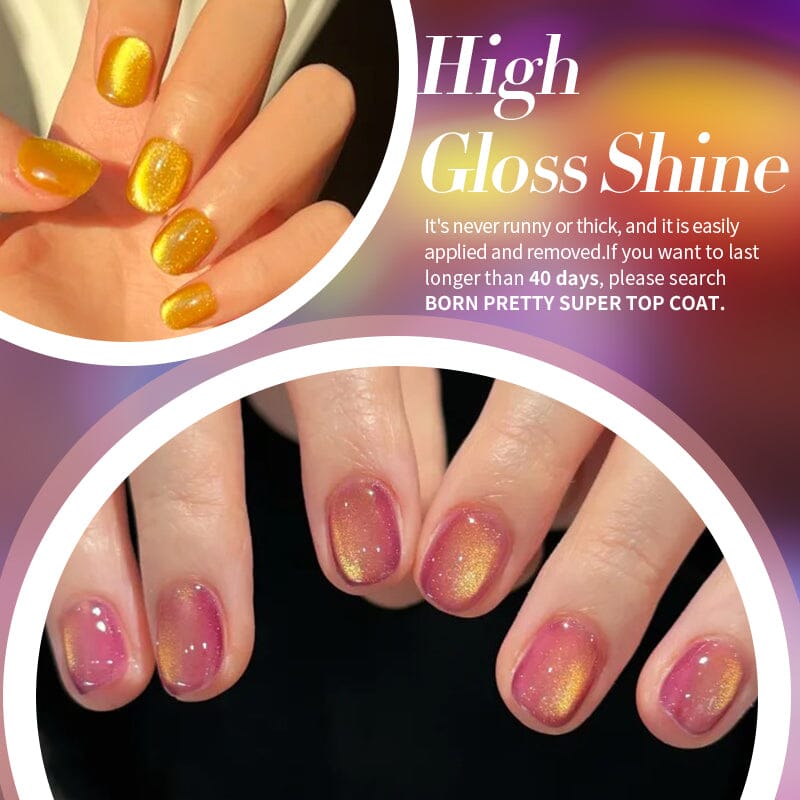 Fantasy Island Colored Cat Magnetic Gel Polish 10ml Gel Nail Polish BORN PRETTY