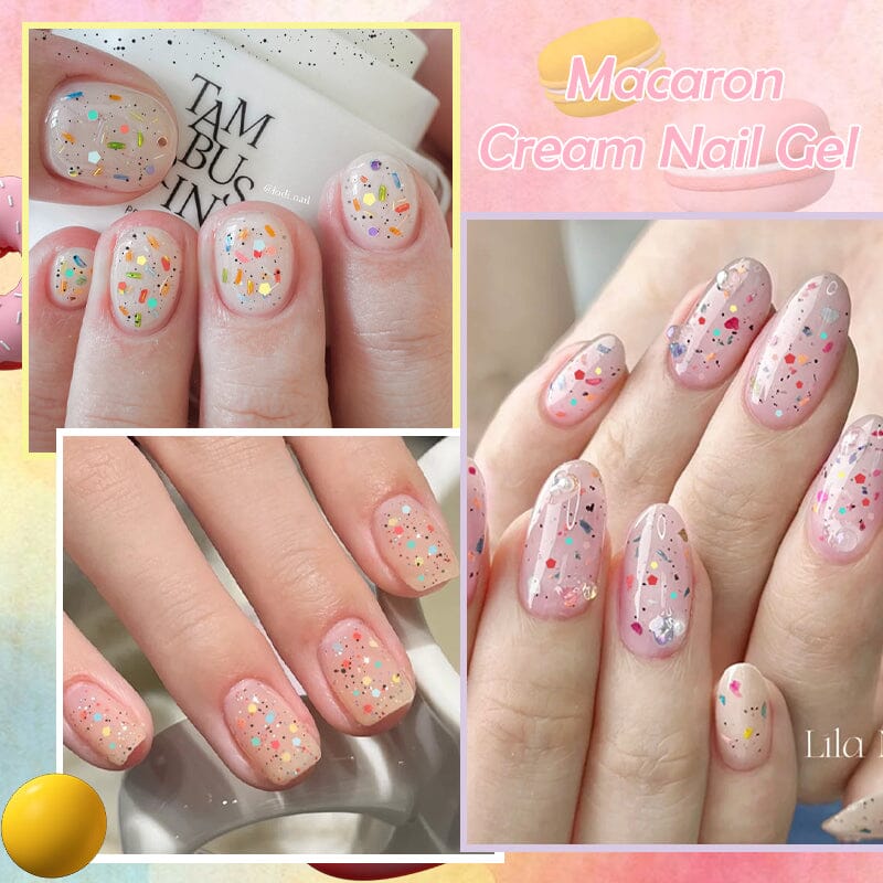 Macaron Cream Nail Gel Polish 7ml Gel Nail Polish LILYCUTE