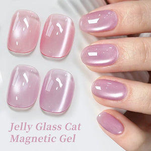 Jelly Glass Cat Magnetic Gel 15ml Gel Nail Polish UR SUGAR