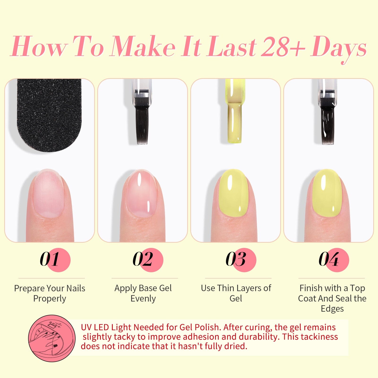 6 Colors Spring Jelly Gel Polish Set J05 Candy Glass 7ml Gel Nail Polish BORN PRETTY