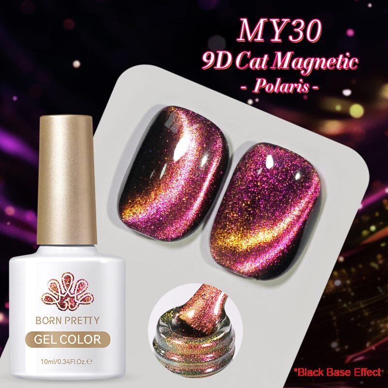 9D Cat Magnetic Gel Polish 10ml Gel Nail Polish BORN PRETTY MY30