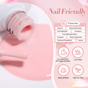 6 Colors Pink Gel Polish Set S03 Cupid's Whisper 7ml Gel Nail Polish BORN PRETTY