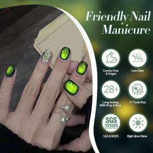 9D Cat Magnetic Gel Polish MY34 Wormhole 10ml Gel Nail Polish BORN PRETTY