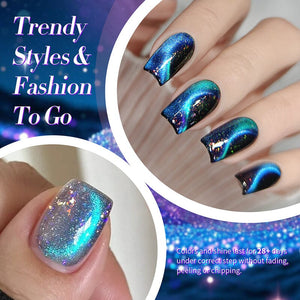 Cat Magnetic Gel Polish MY35 Starry Sky 10ml Gel Nail Polish BORN PRETTY
