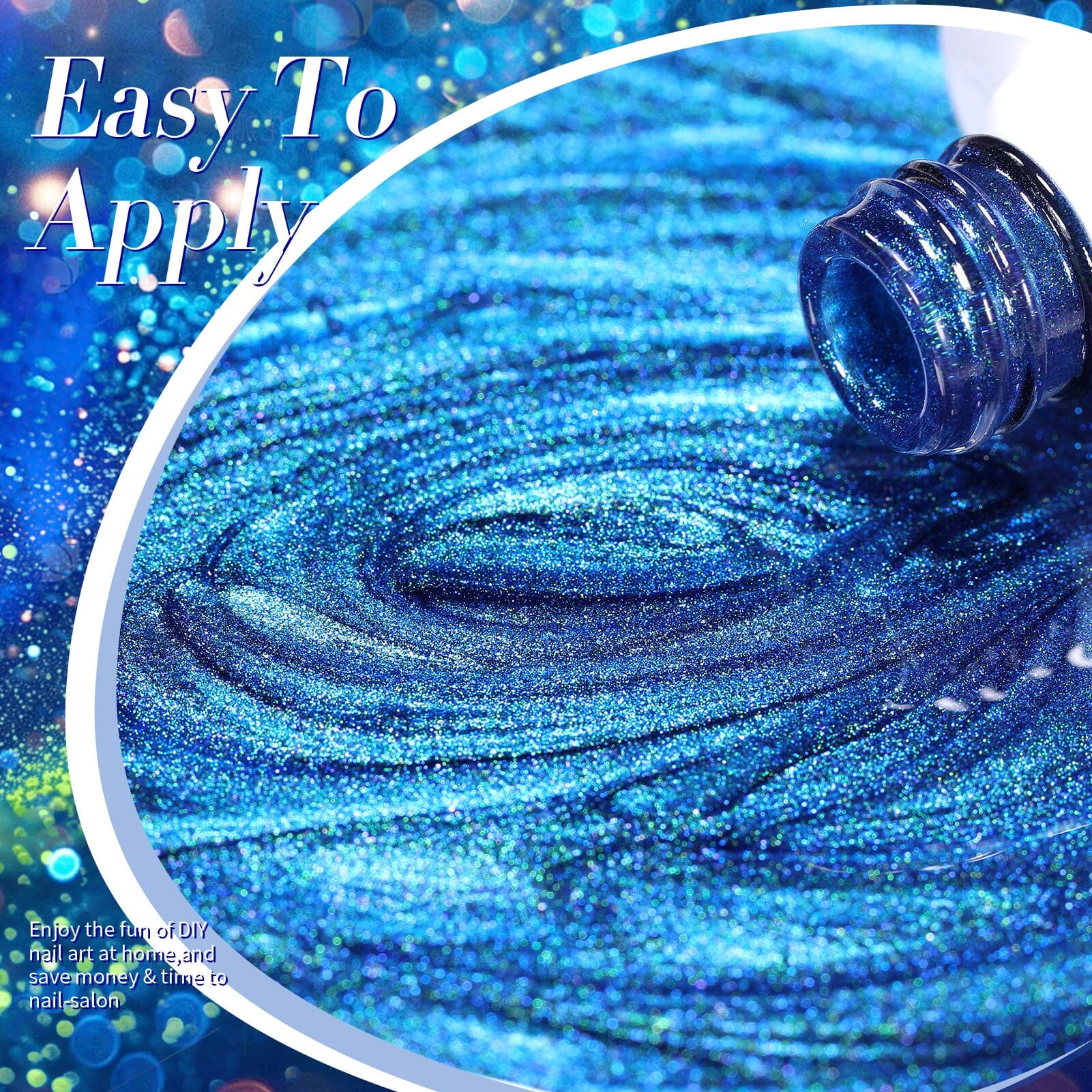 Blue Cat Magnetic Gel Polish MY44 Interstellar 15ml Gel Nail Polish BORN PRETTY