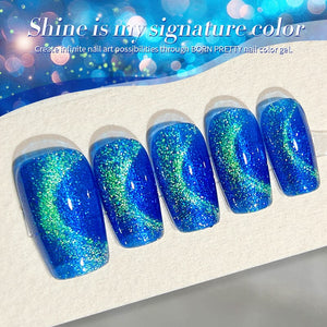 Cat Magnetic Gel Polish MY44 Interstellar 10ml Gel Nail Polish BORN PRETTY