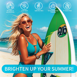 6 Colors Blue Green Threaded Gel Polish Set T03 Fairy Snail 7ml Gel Nail Polish BORN PRETTY