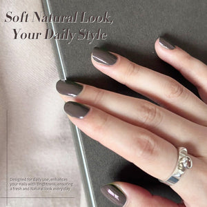 6 Colors Grey Colors Gel Polish Set S09 Steel Symphony 7ml Gel Nail Polish BORN PRETTY