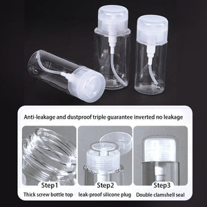 Pump Dispenser Refillerable Empty Bottle 120ml Tools & Accessories No Brand
