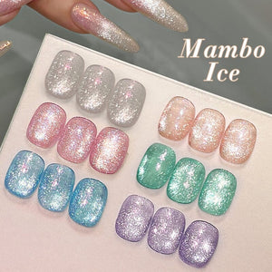 Glitter Cat Magnetic Gel Polish Mambo Ice 10ml Gel Nail Polish BORN PRETTY