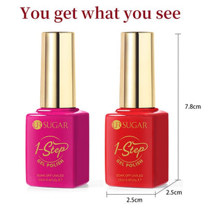 1 Step Gel Polish 12ml Gel Nail Polish UR SUGAR