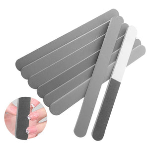 Black White Grey 3-sided Nail File Buffer Tools & Accessories No Brand