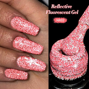 Neon Reflective Gel NR02 7ml Gel Nail Polish LILYCUTE